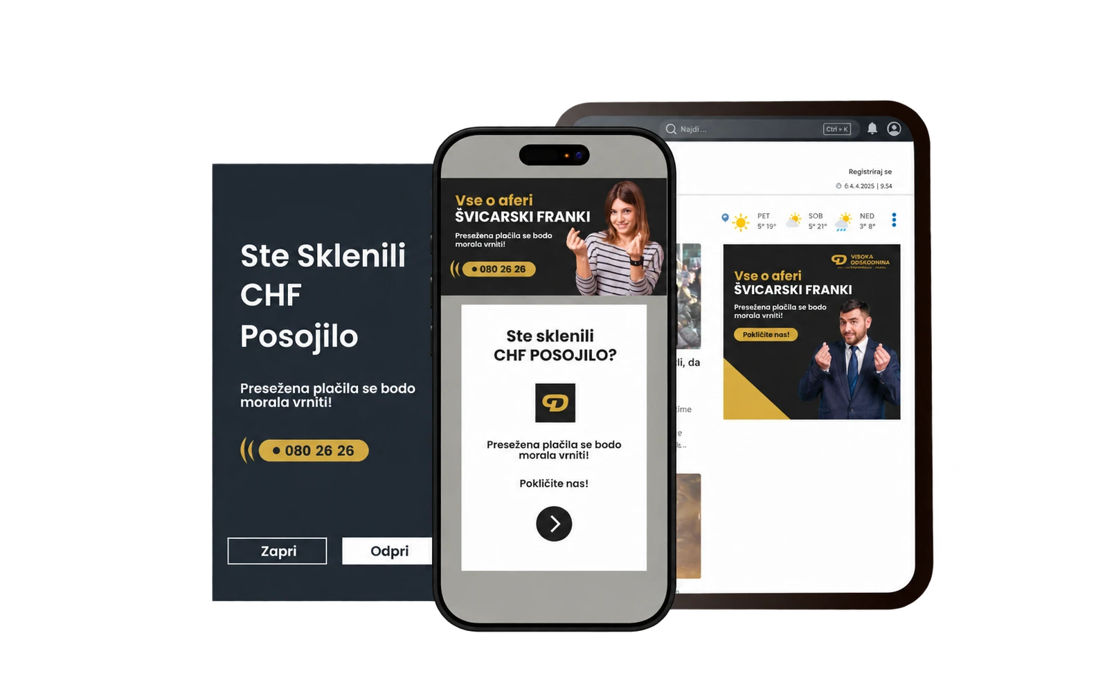 Oglaševanje Google Ads — primer predstavitve